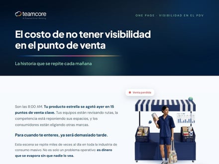 Portada del documento El costo de no tener visibilidad en el punto de venta